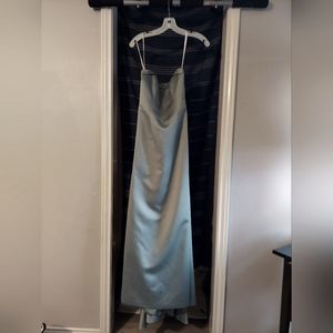 Formal dress, sage green, size 2/4